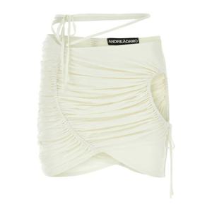 안드레아 아다모 비스코스 미니스커트 ADSS23SK03315473 0474