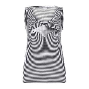 보테가베네타 자수 비스코스 민소매 탑 730445V2PM0 4096