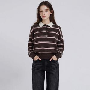 부루앤쥬디 카라단가라크롭니트 BORKPO514A