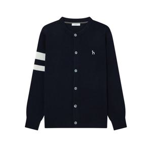 [헤지스]헤지스 네이비 라인배색 울혼방 가디건 HZSW4D200N2