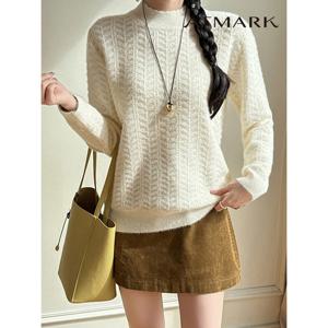 [앳마크]ATMARK 물결반목레이스니트_AA59KN008G