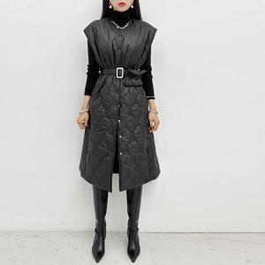 [금찌]금찌 페로 롱 패딩 베스트 JK7527