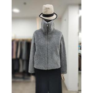 SI 세이브존04 빅카라 집업 뽀글이 무스탕 자켓 SHJ2181980BLG