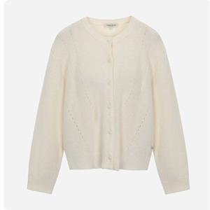 [써스데이아일랜드](T258MCD231W)울 블렌디드 니트 가디건