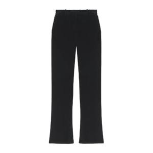 알렉산더 맥퀸 벨벳 와이드 레그 trousers 848860QEAGW1000