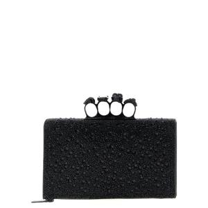 25FW 알렉산더 맥퀸 Knuckle Flat 클러치 8507311AAVO1000