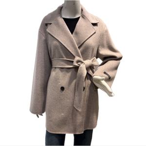 [숲]더블 버튼 핸드메이드 하프 코트(SBAHC301)