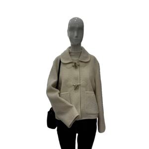 [숲]토글장식  뽀글이 긴팔자켓  SBAJKM2I