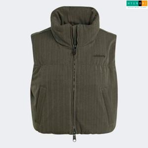 아디다스 현대백화점 [Women] 에센셜 헤링본 다운 베스트 JX3000 인기패딩조끼