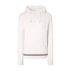 헤지스 골프 여성 24FW 아이보리 라인배색 울혼방 후드니트 WWSW4D931IV