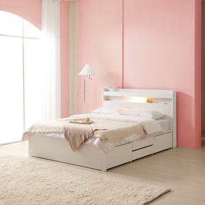 보루네오 라보떼 라임힐 호텔식 4서랍침대 Q DB4029