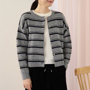 [웬디즈갤러리]노벨 스트라이프 가디건 / 루즈핏 데일리 TCD112