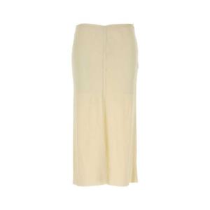 AMI Ivory stretch viscose skirt FSK431VI0039 185