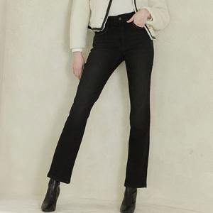 [뱅뱅][뱅뱅] 여성 라이크라 이중직 기모 데님 검정_380482198