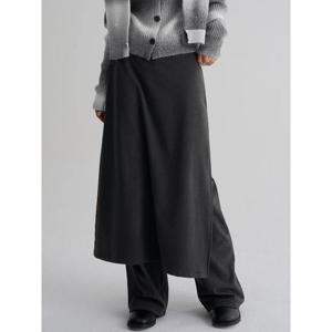 (125Y21MQ94) [에잇세컨즈] 레이어드 스커트 팬츠  애쉬