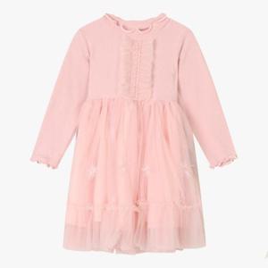 치크 HC17 꽃자수 골지 원피스 CKOM24W80