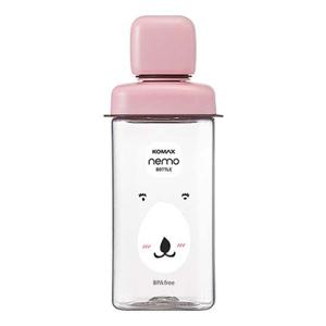 코멕스 네모물병 핑크곰 430ml