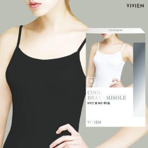 [비비안] 브라탑 브라쿨캐미솔 SI1007 (블랙M-L)