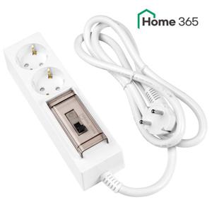 홈365 국산 고용량 멀티탭 2구 1.5m / 에어컨 전기난로