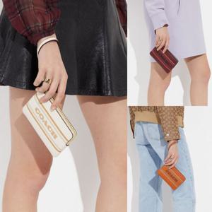 코치 COACH CH311 OL 여자 코너 지퍼 손목 스트랩 지갑