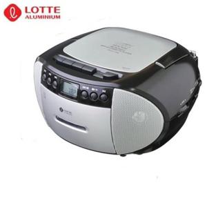 롯데 880 라디오 CD플레이어 씨디플레이어 MP3 카세트 BK