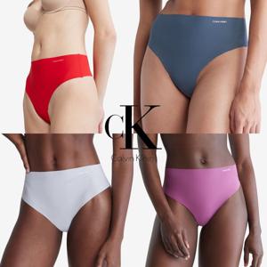 캘빈클라인 12215221 여자 투명 하이웨이스트 끈 팬티