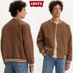 리바이스 594910375 남자 인조 스웨이드 바시티 자켓