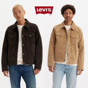 리바이스 594910402 남자 빈티지 인조 스웨이드 트러커 자켓