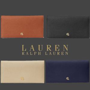폴로 랄프로렌 13514461 여자 크로스해치 슬림 가죽 장지갑