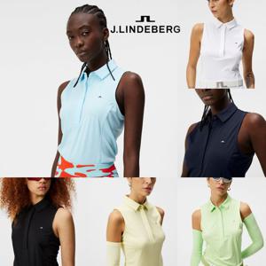 제이린드버그 GWJT09009 여자 DENA 민소매 골프 폴로 셔츠
