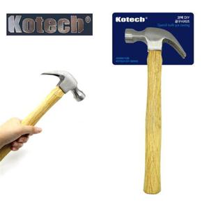 코텍스K7376 일반 캠핑 작업용 나무손잡이 망치