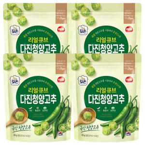 해표 리얼 큐브 다진청양고추 23g 4개