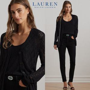 폴로 랄프로렌 19427904 여자 진주단추 포인트 텔 니트 가디건