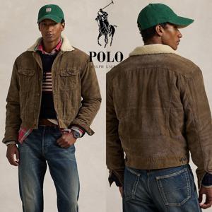 폴로 랄프로렌 17954270 남자 양털 안감 코듀로이 트러커 자켓
