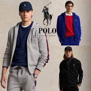 폴로 랄프로렌 17950888 남자 더블니트 풀집업 맨투맨 후드 자켓