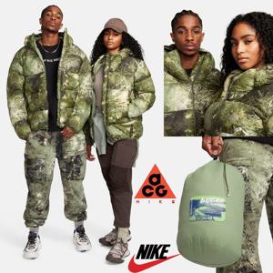 나이키 FB8121 ACG Lunar Lake 남자 여자 발수 패딩 후드 자켓