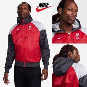 나이키 FV0104 Liverpool FC 남자 에센셜 윈드러너 후드 자켓
