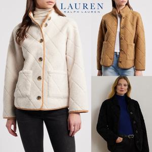 폴로 랄프로렌 10524134 여자 퀼팅 인조 시어링 자켓