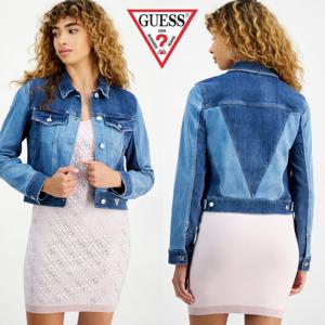게스 GUESS 18735743 여자 Delya 트라이앵글 데님 자켓