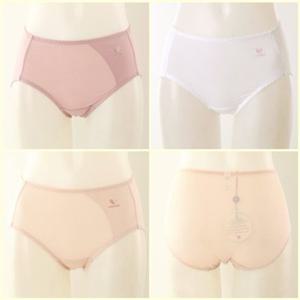 [와코루] 인견소재 사용한 데일리 부인용 팬티세트 (WPT4140-CO IV SK)