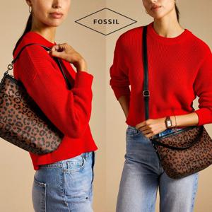 파슬 Fossil ZB11099 여자 가방 레오파드 Jolie 크로스백
