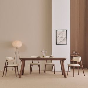 다이아 애쉬원목 포세린 세라믹 6인 식탁 테이블 1800 (의자3개+3인벤치)