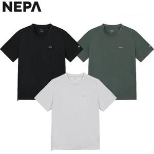 [네파] 남성 아이스테크쉘-V 우븐 반팔 라운드 티셔츠 7K35332