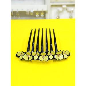 로뎀 세이브존05 프랑스 스와로브스키 7플라워 대형 빗핀(연두)0 RD23060258