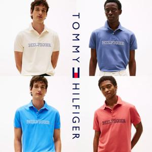 타미힐피거 TOMMY HILFIGER XM05138-C9T 남자 레귤러핏 로고 반팔 폴로 셔츠