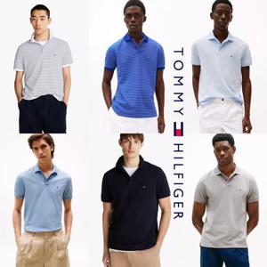 타미힐피거 TOMMY HILFIGER MW37309 남자 레귤러핏 기능성 반팔 폴로 셔츠