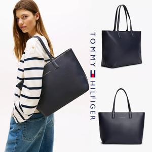 타미힐피거 TOMMY HILFIGER AW17449-DW6 여자 가방 로고 스트렙 토트백