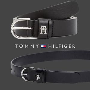 타미힐피거 TOMMY HILFIGER AW17279-BDS 여자 모노그램 가죽 벨트