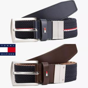 타미힐피거 TOMMY HILFIGER AM13376-GWA 남자 양면 스트레치 벨트