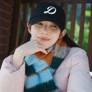 [데상트공식] [미유키 착용] 이니셜 로고 자수 볼캡 SQ323UCP80